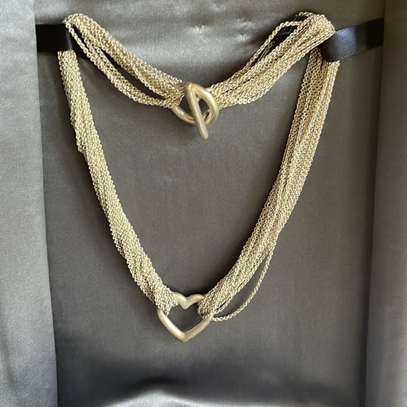 TIFFANY necklace with heart pendant - Picture 6 of 7